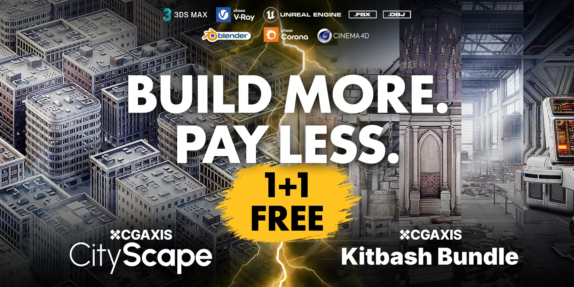 24 hours left, CGAxis 2 bundles for $49